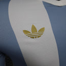 Camisa Argentina 50 anos Manga longa (Versão Jogador)