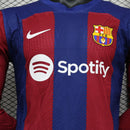 Camisa Barcelona 23/24 Manga comprida (Versão jogador)