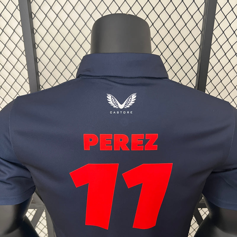 Camisa F1 polo Perez 2024 modelo especial ( Red Bull )