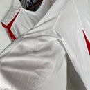 Camisa Inglaterra manga longa Retrô 2006