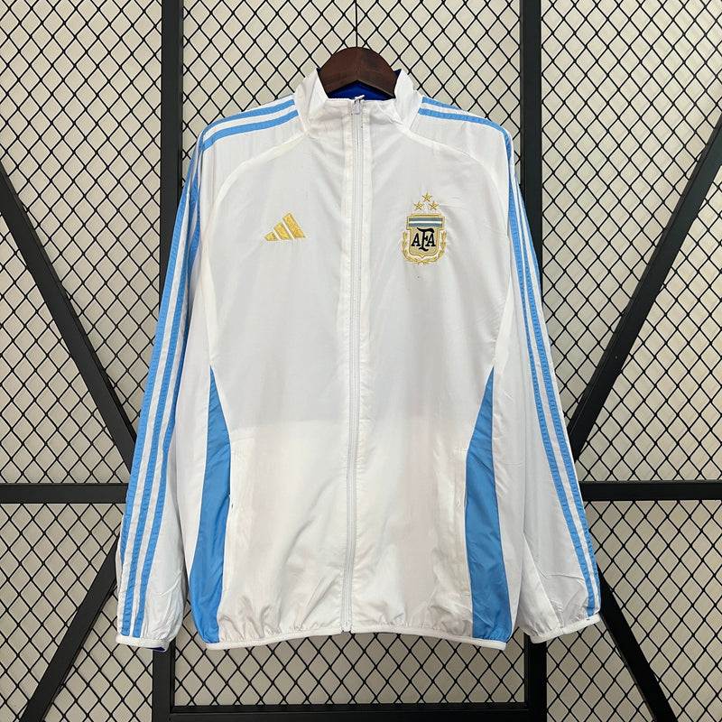 Agasalho Argentina impermeável reversível