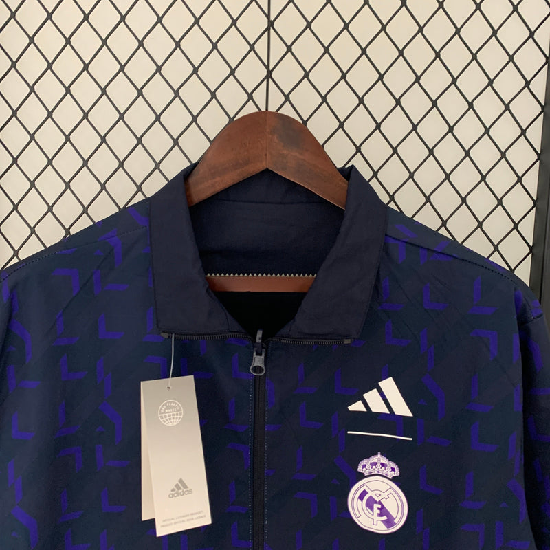 Agasalho Real Madrid impermeável reversível