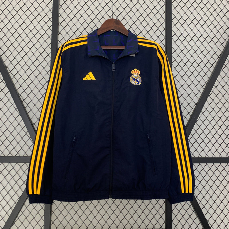Agasalho Real Madrid impermeável reversível