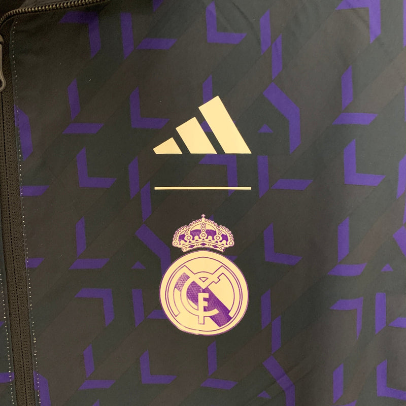 Agasalho Real Madrid impermeável reversível
