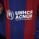 Camisa Barcelona 23/24 Manga comprida (Versão jogador)