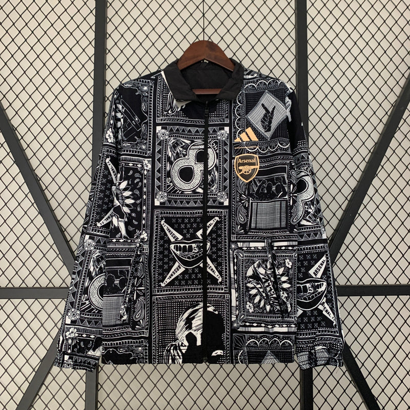 Agasalho Arsenal impermeável reversível