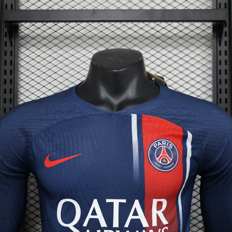 Camisa PSG 23/24 Manga comprida (Versão jogador)