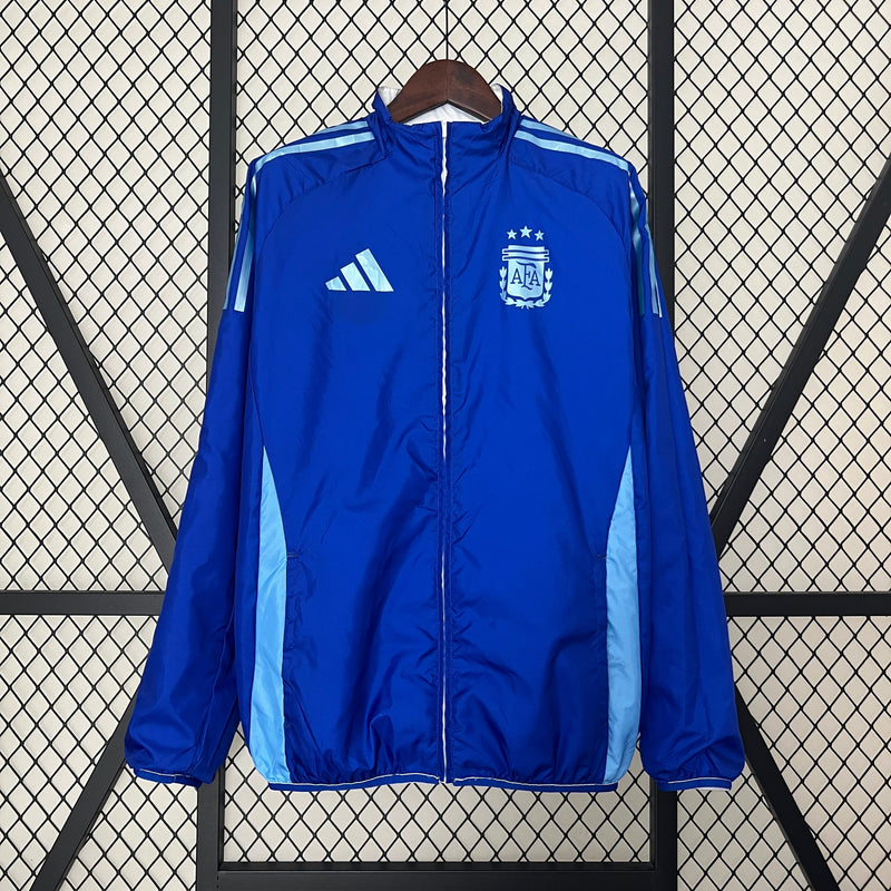 Agasalho Argentina impermeável reversível