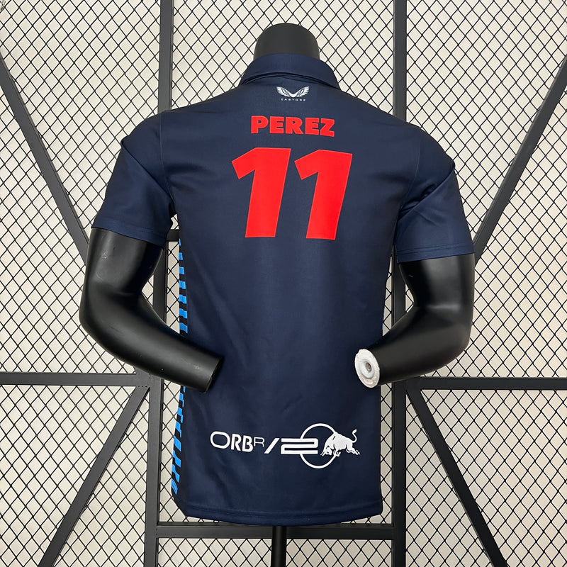 Camisa F1 polo Perez 2024 modelo especial ( Red Bull )
